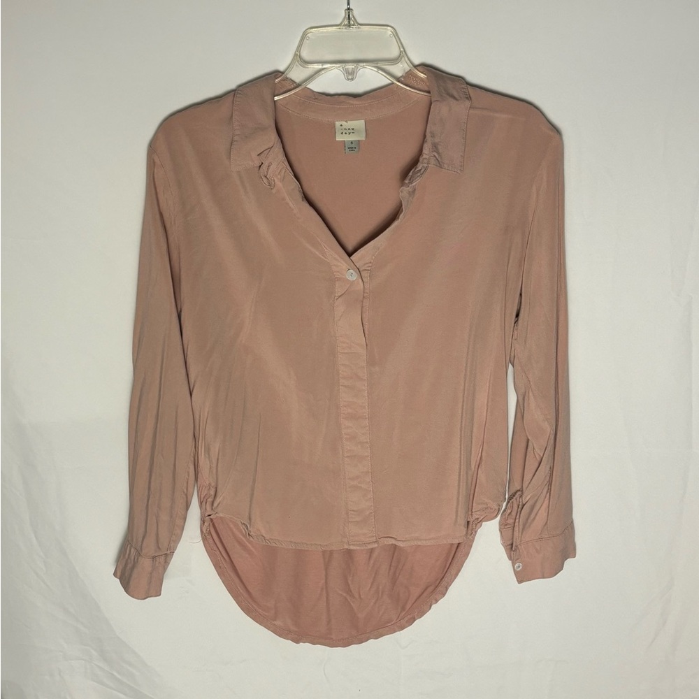 blush blouse